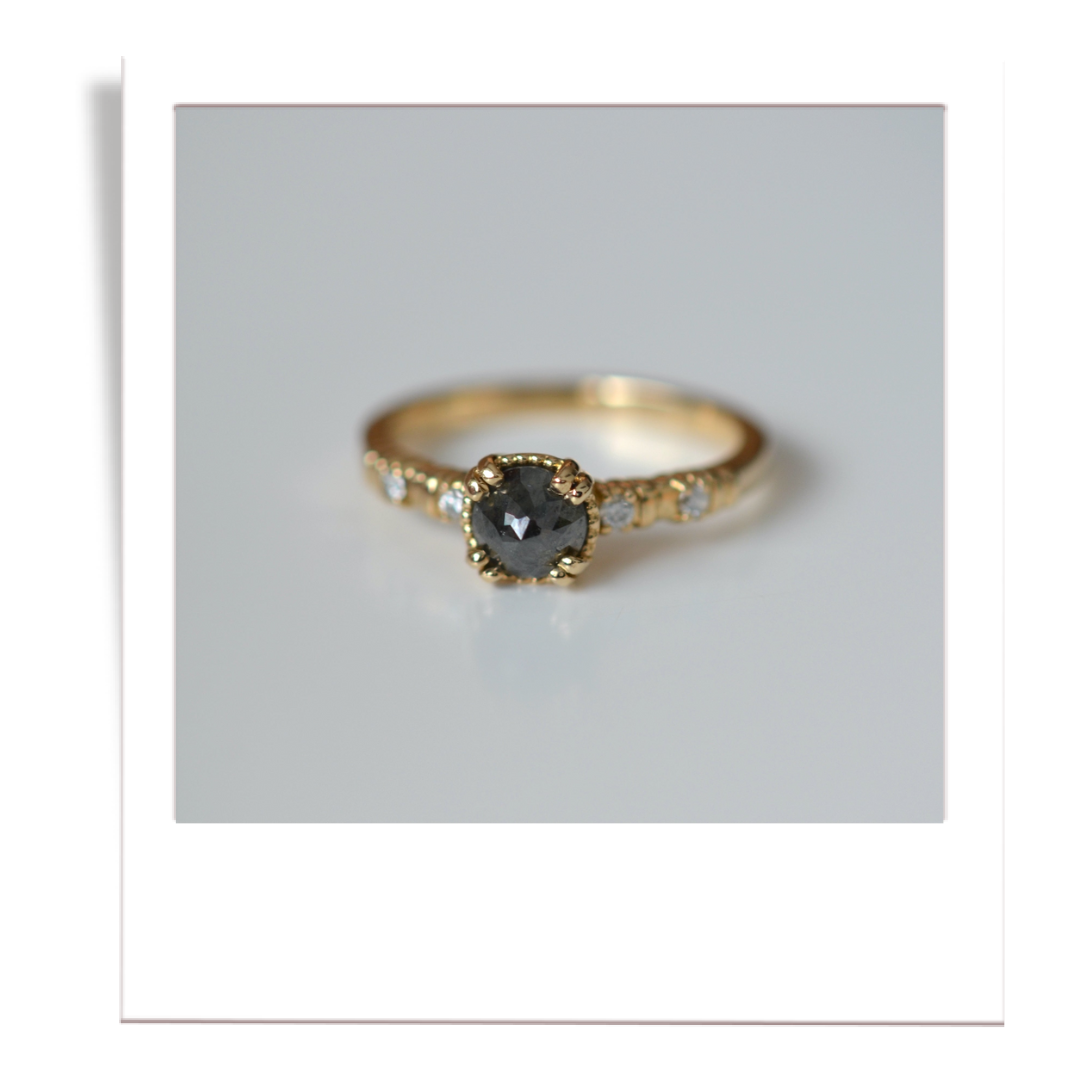 Salt and Pepper Austen Ring