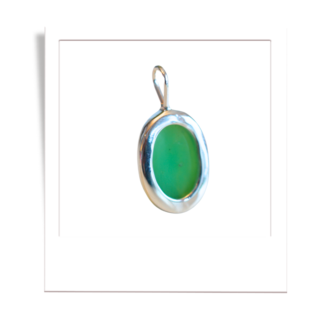 Chrysoprase Pendant