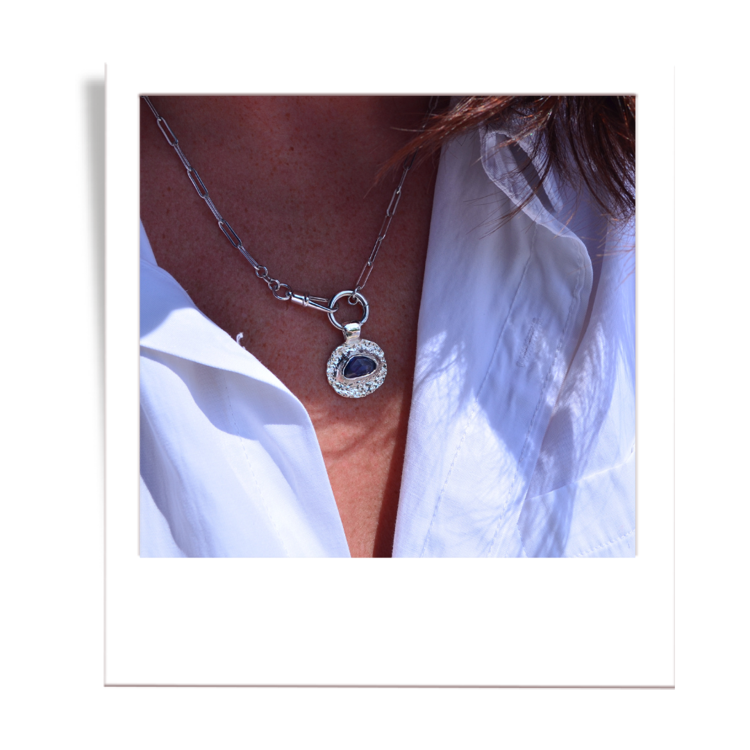 Blue Sapphire Deep Water Medallion