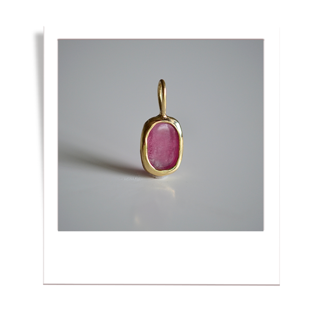 Pink Tourmaline Pendant