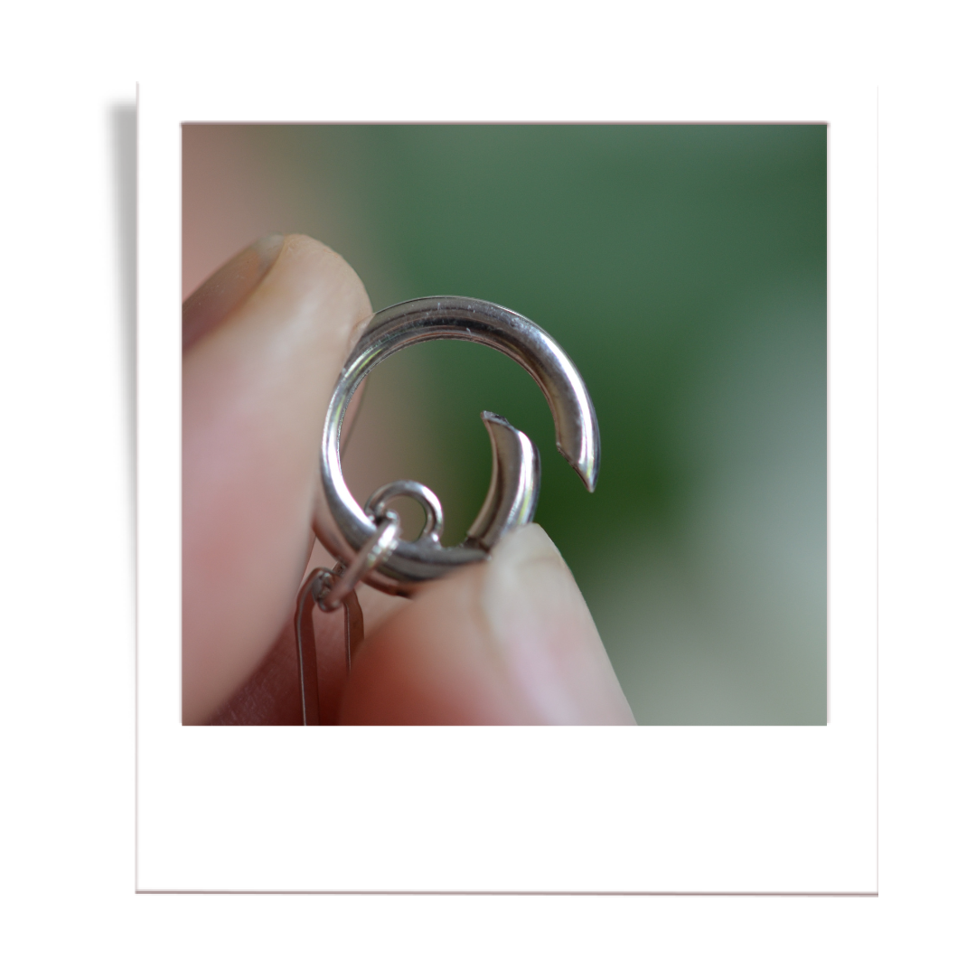 Sterling silver óvalo chain