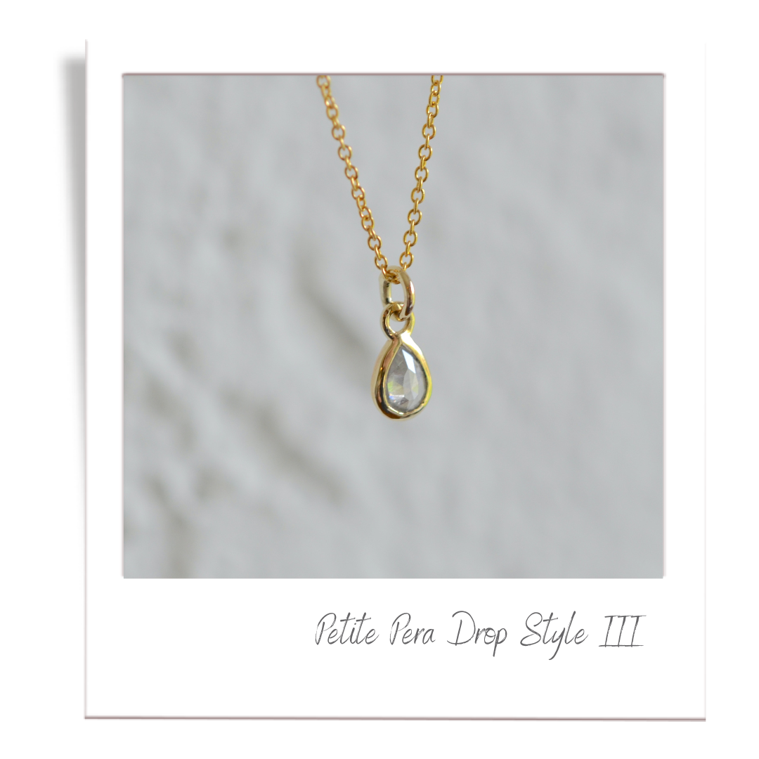 Petite Pera Drop Pendant III