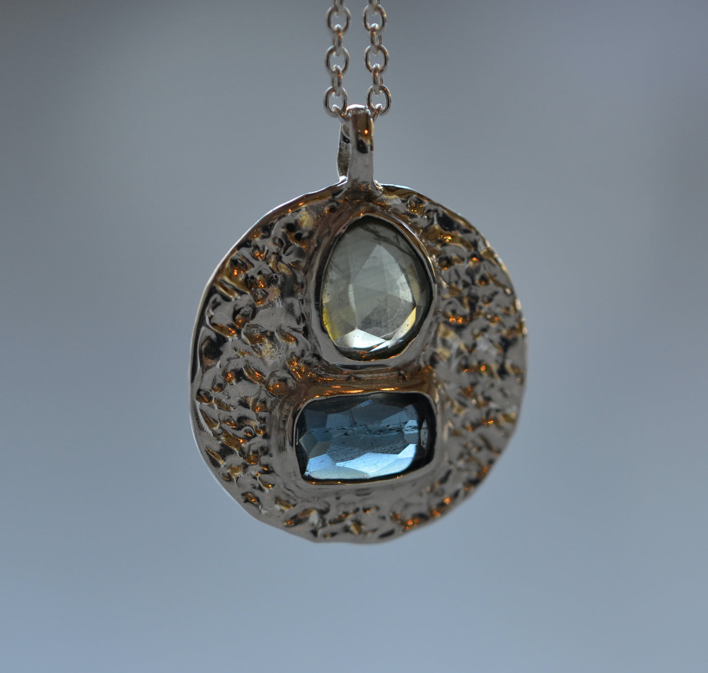 sapphire + tourmaline