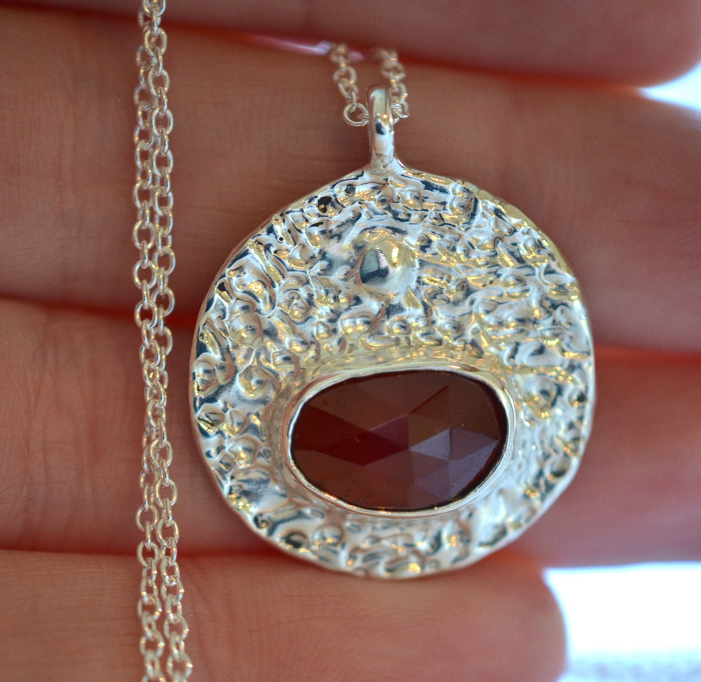 garnet medallion