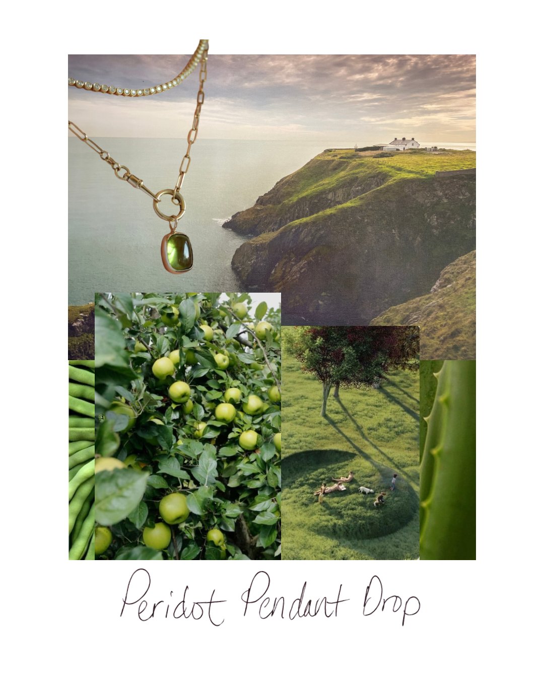 Bespoke Peridot Pendant