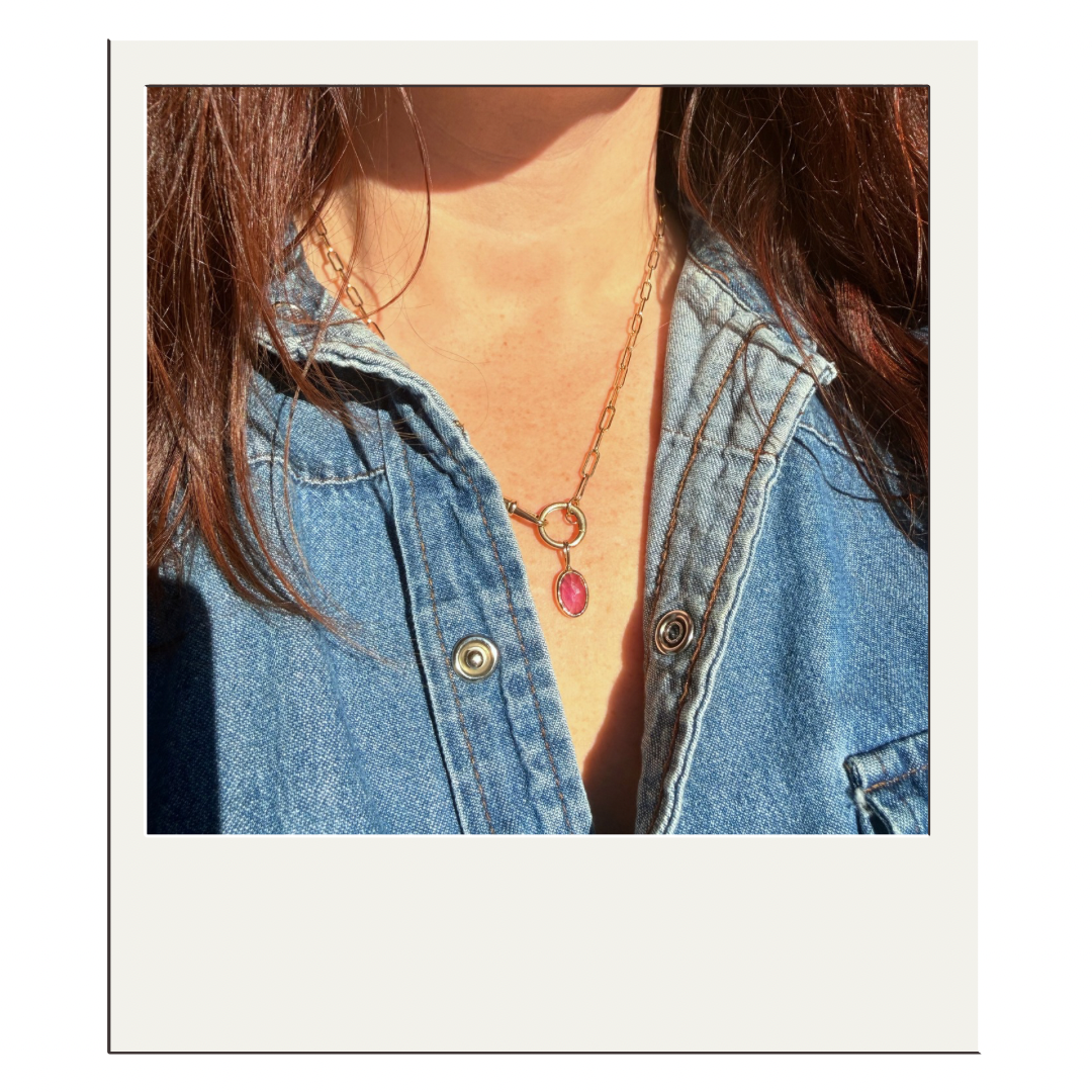 Thai Pink Rose Cut Sapphire