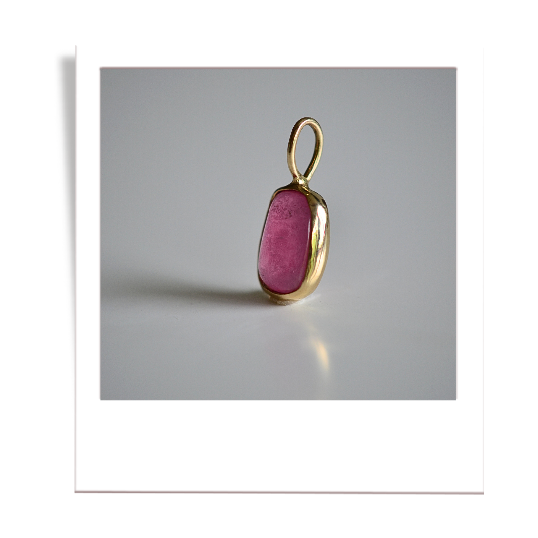 Pink Tourmaline Pendant