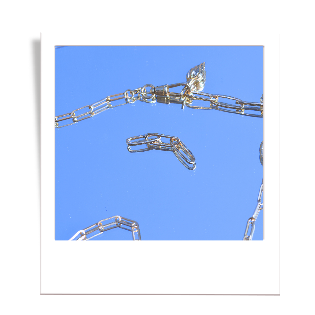 solid gold chain extender