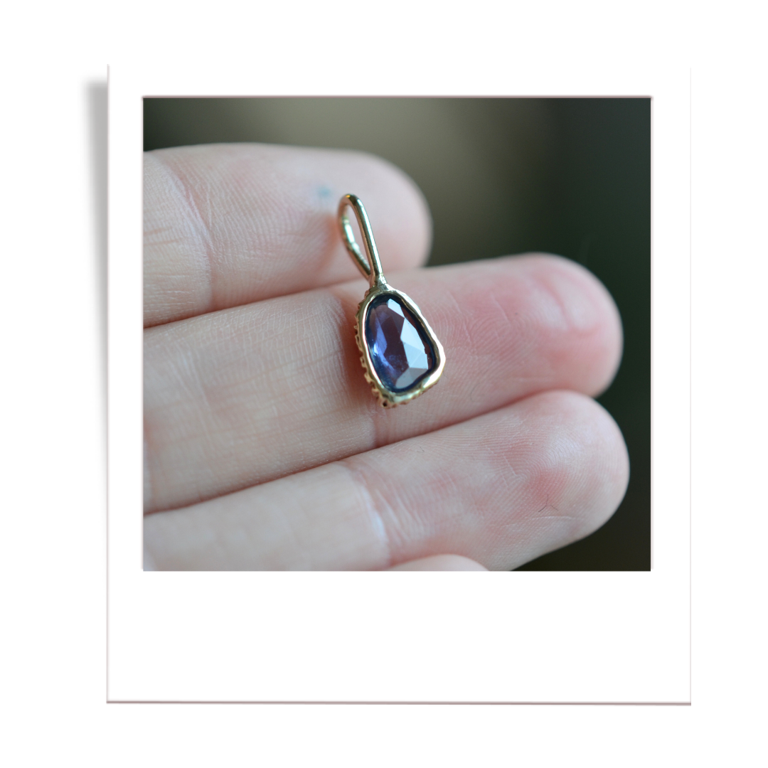 Blue Sapphire Pendant
