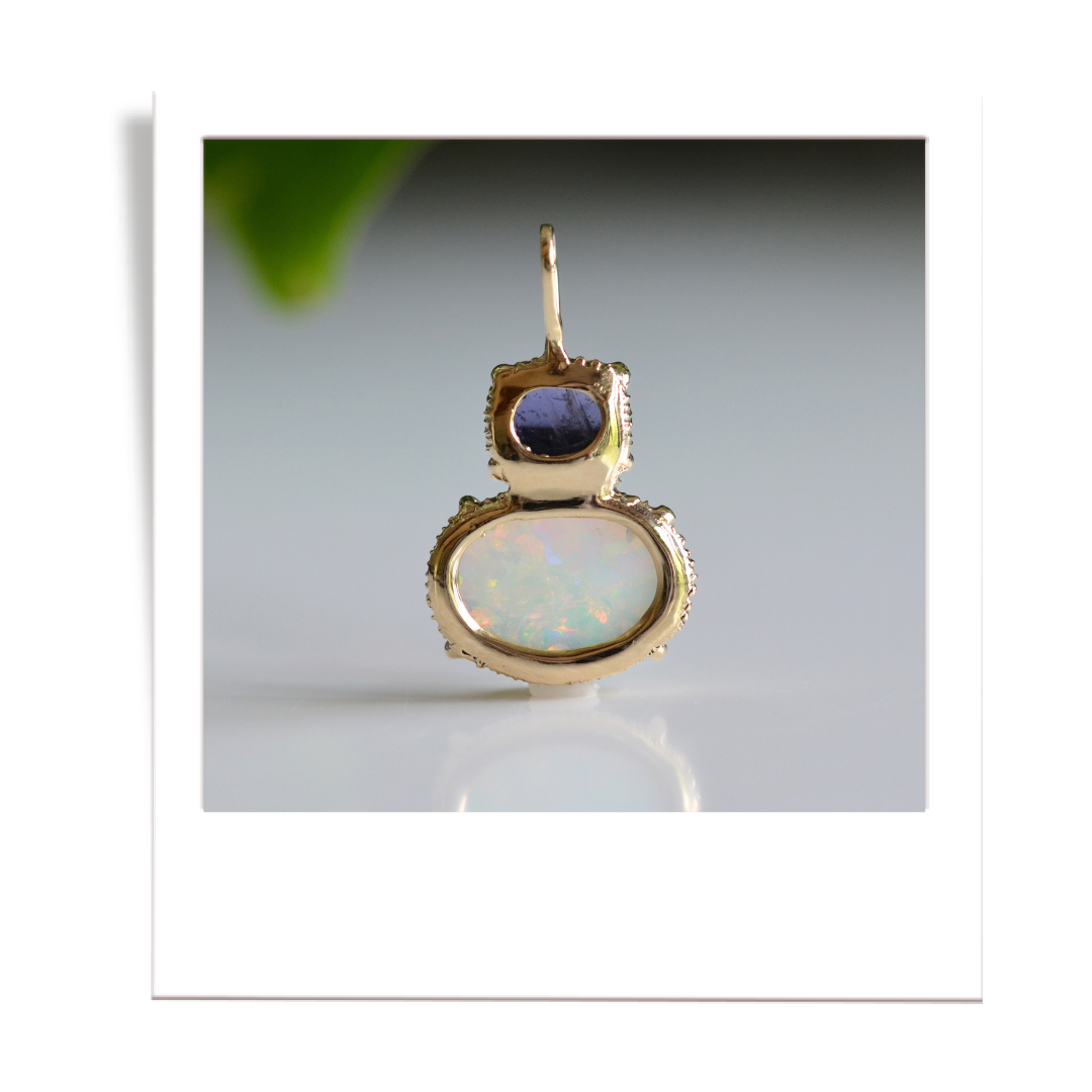 Iolite & Welo Opal