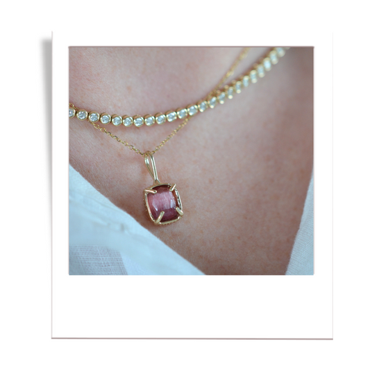 Rosey-Pink Tourmaline