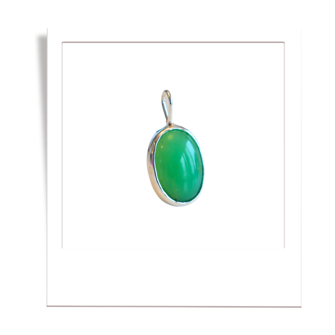 Chrysoprase Pendant