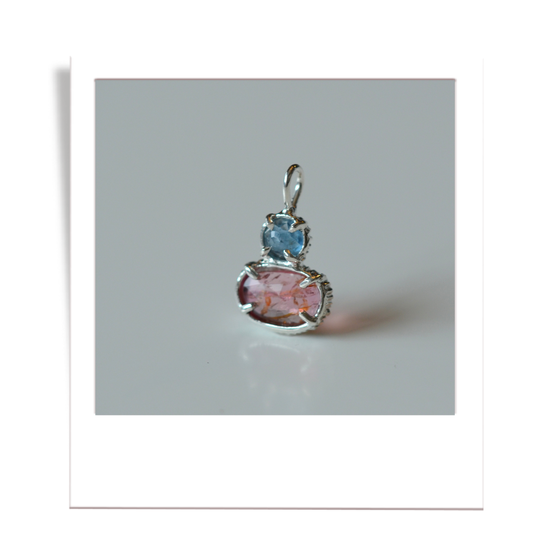 Aquamarine and Tourmaline