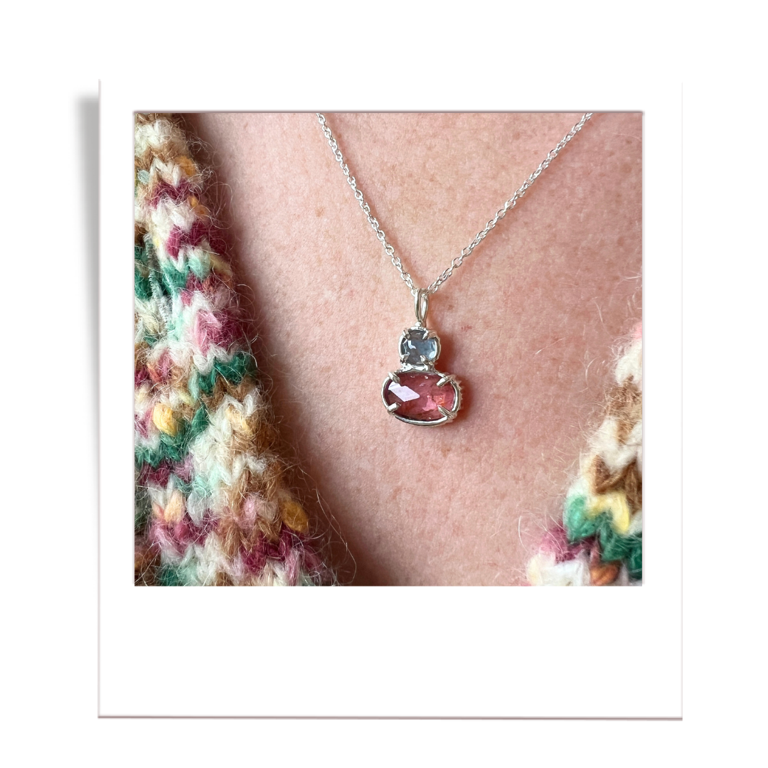 Aquamarine and Tourmaline