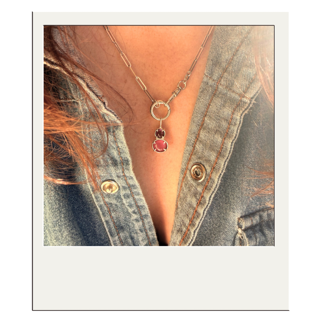 Amethyst + Thai Pink Sapphire