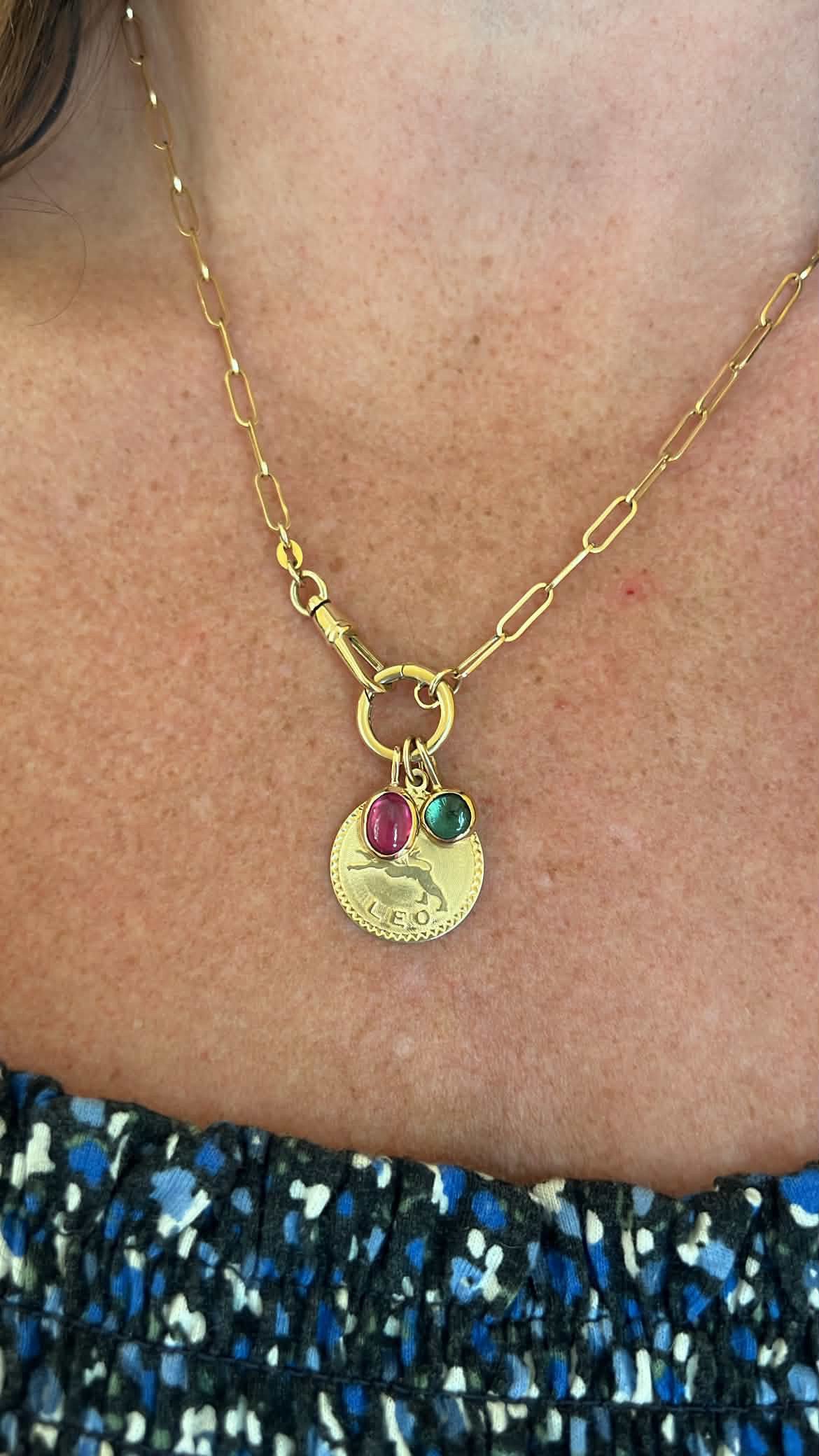 Pink Thai Sapphire pendant