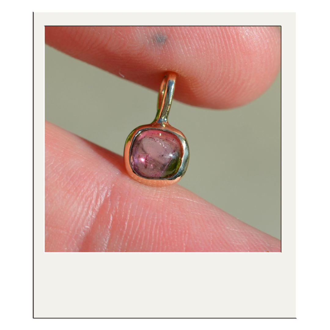 pink watermelon tourmaline