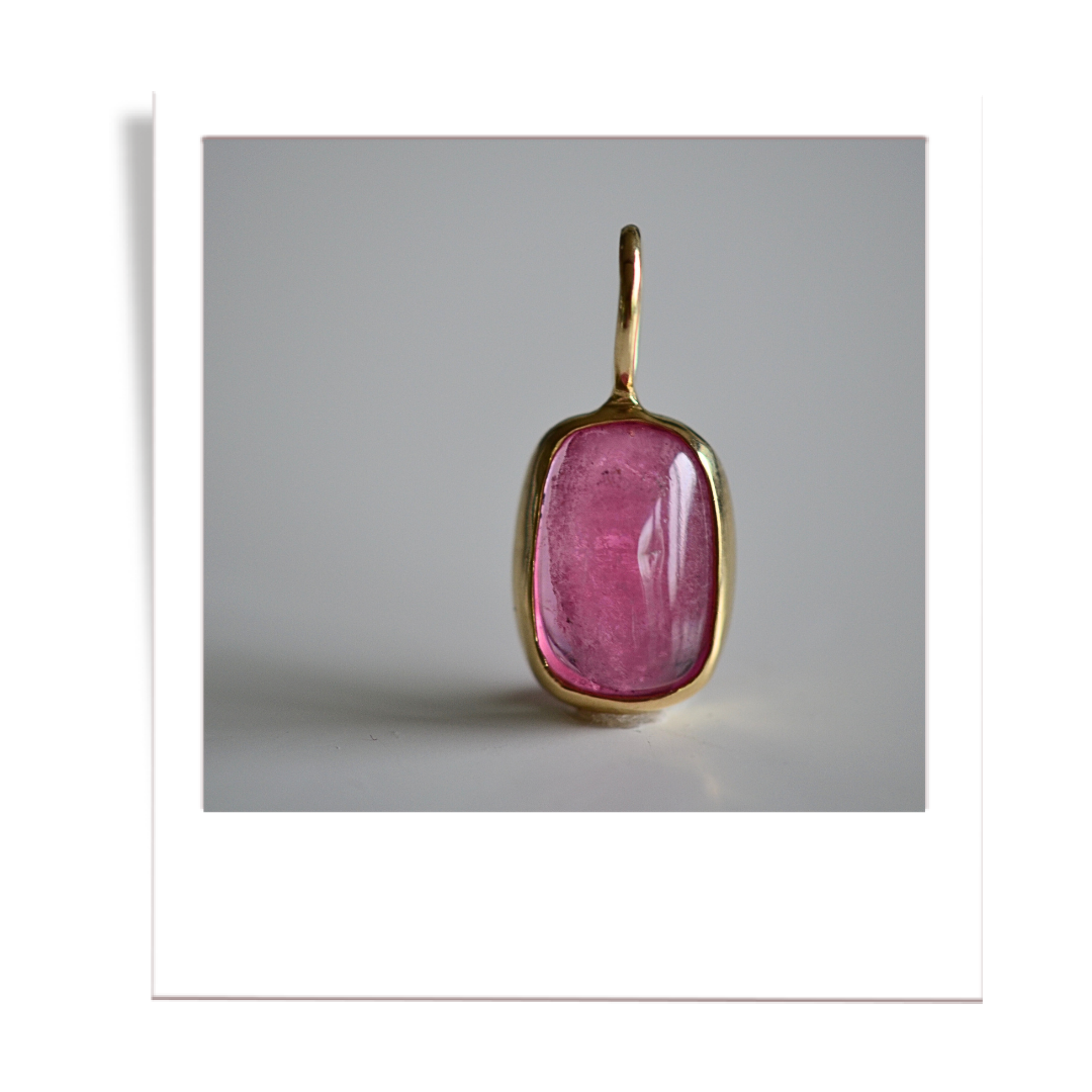 Pink Tourmaline Pendant
