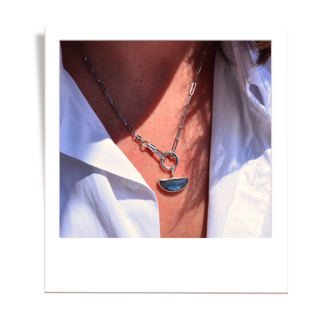 Labradorite Balance Pendant