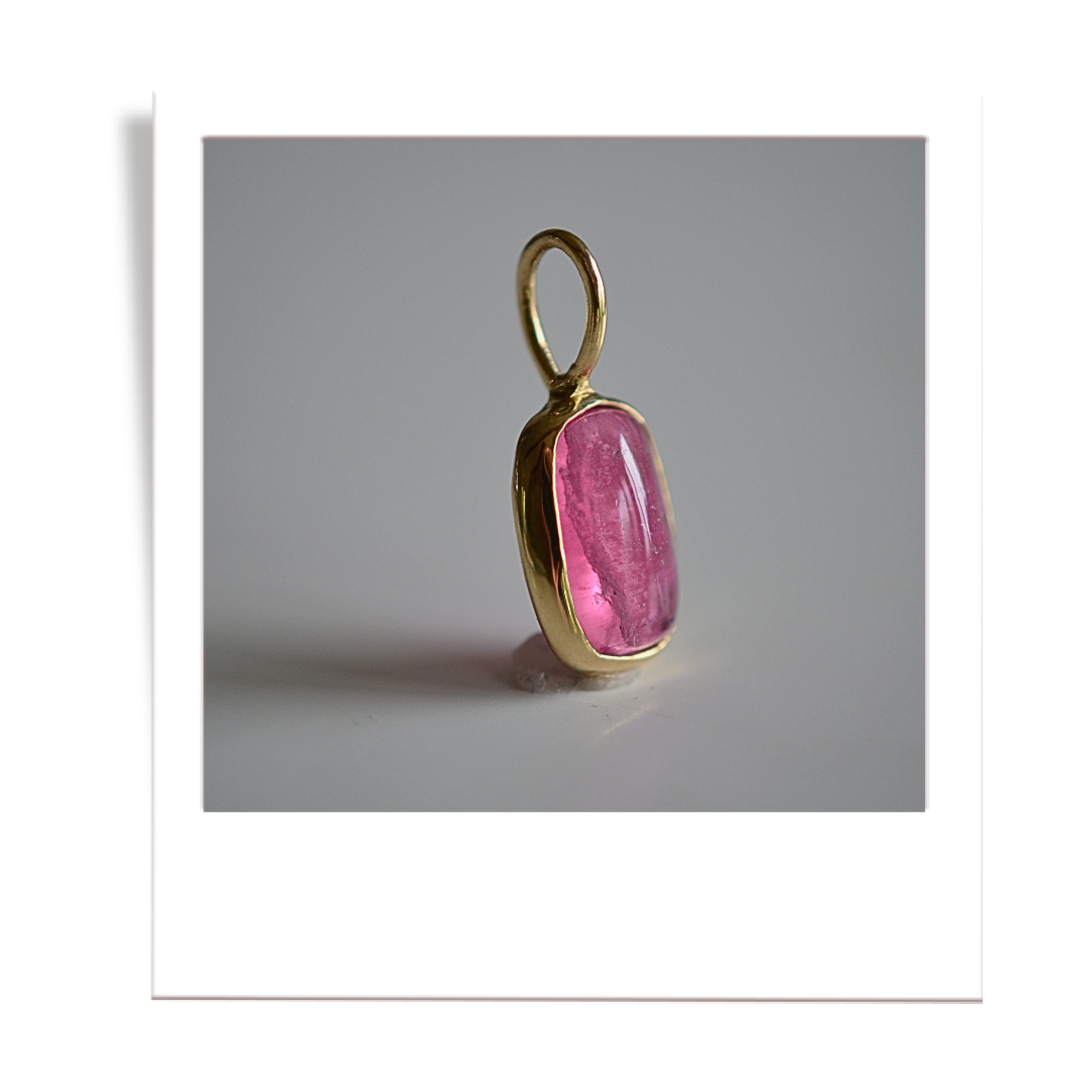 Pink Tourmaline Pendant