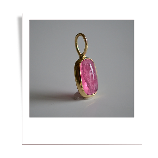 Pink Tourmaline Pendant