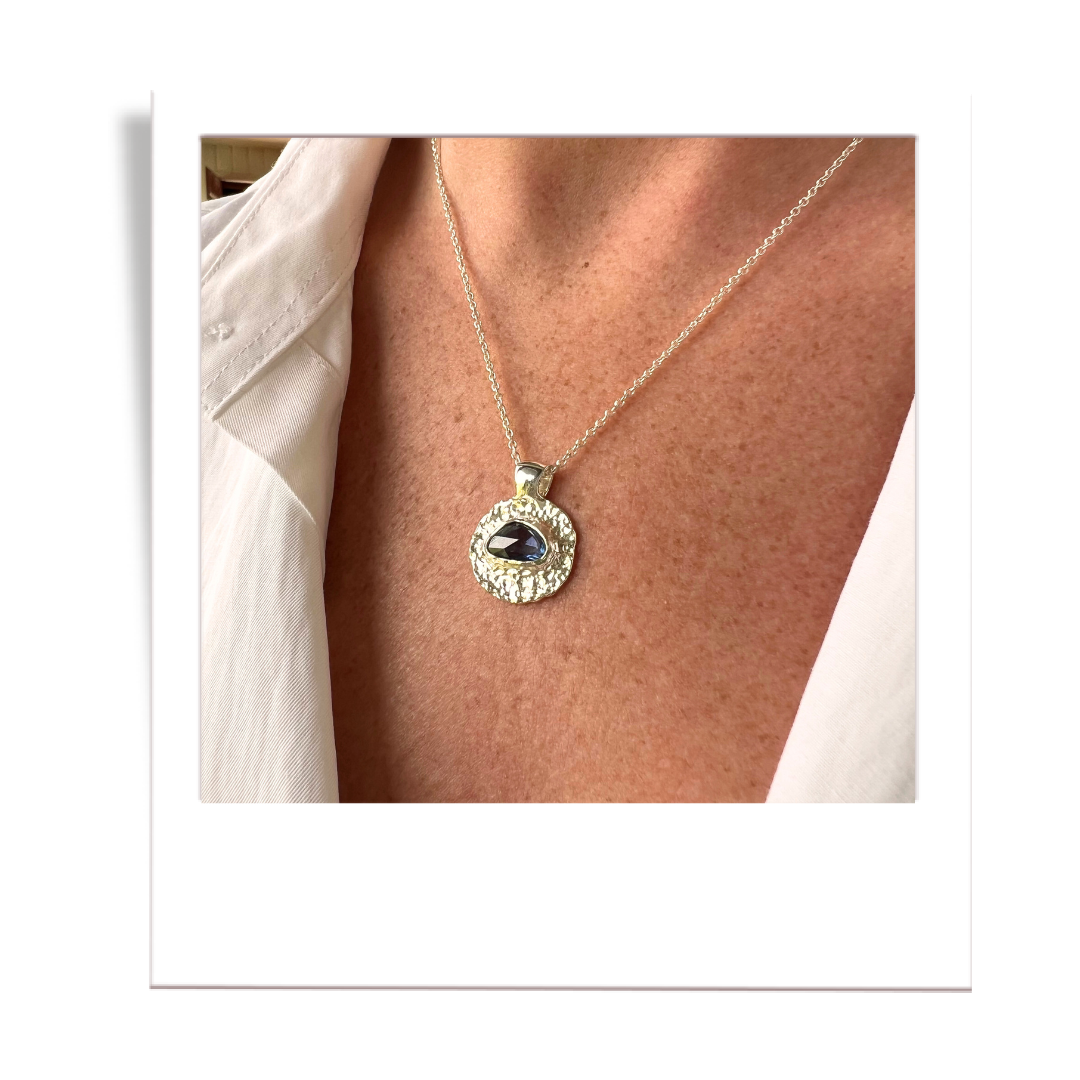 Blue Sapphire Deep Water Medallion