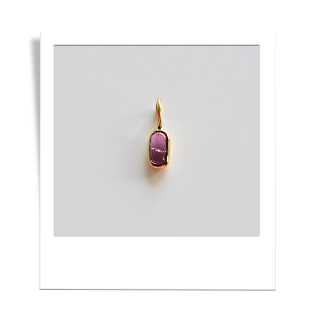 purply-pink tourmaline