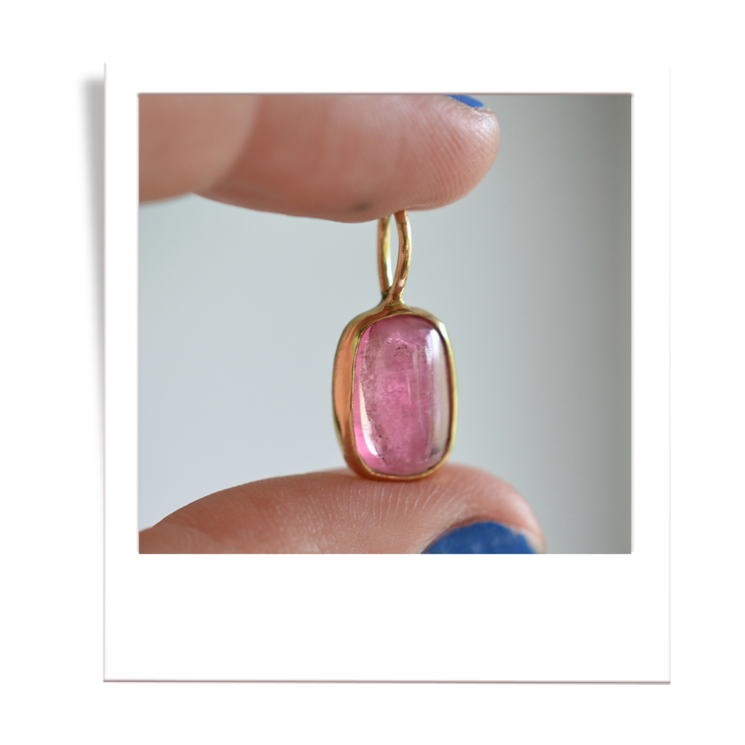Pink Tourmaline Pendant