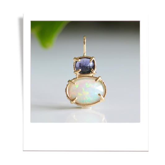 Iolite & Welo Opal
