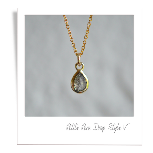 Petite Pera Drop Pendant V