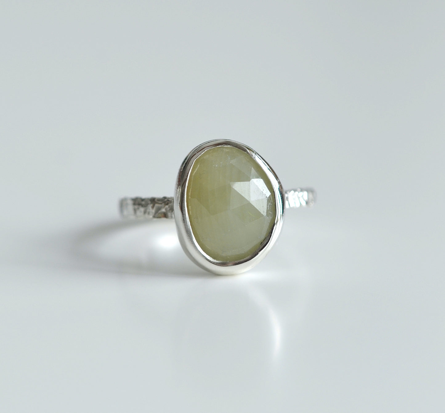 Pale Yellow-Green Sapphire