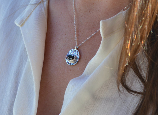 tourmaline medallion